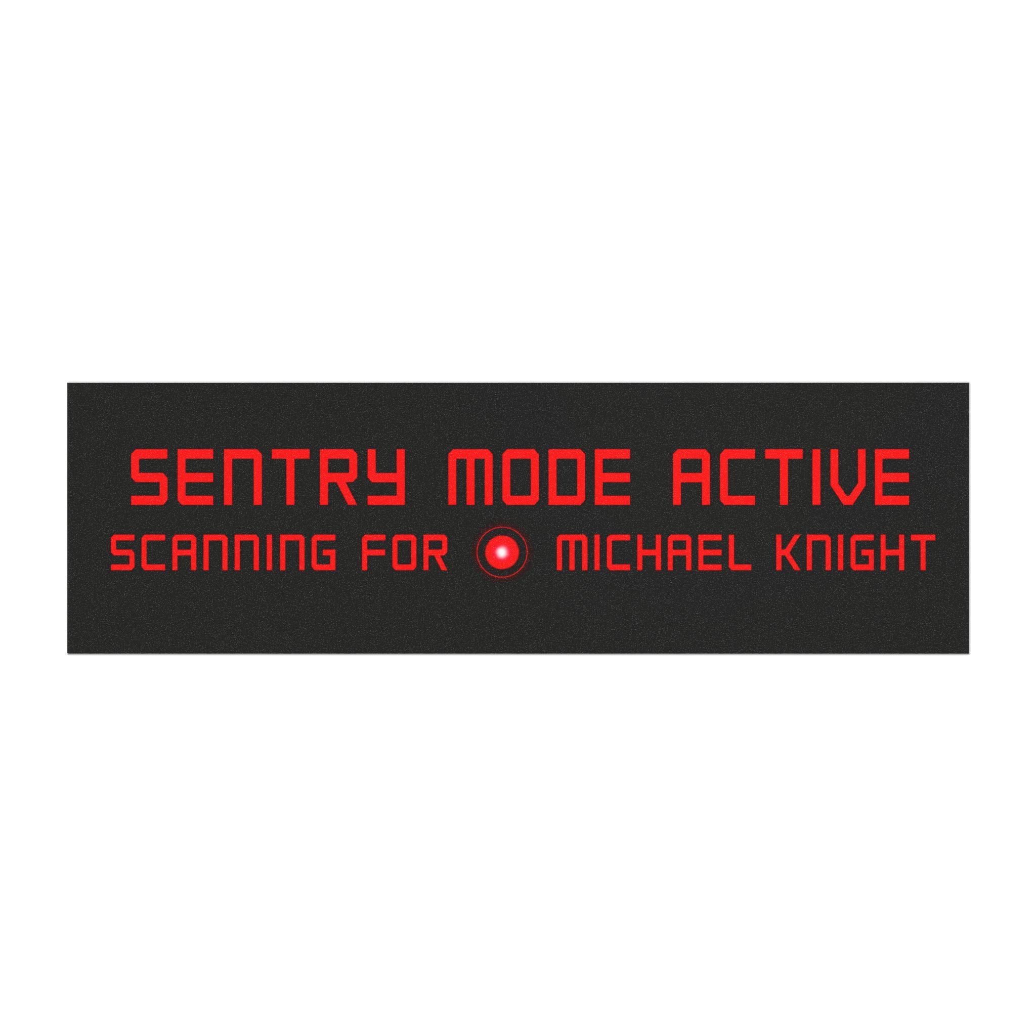 Sentry Mode Active Scanning for Michael Knight Auto Magnet for Model Y/3